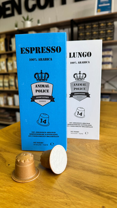ANIMAL POLICE ASSOCIATION - Espresso - Holzkapseln